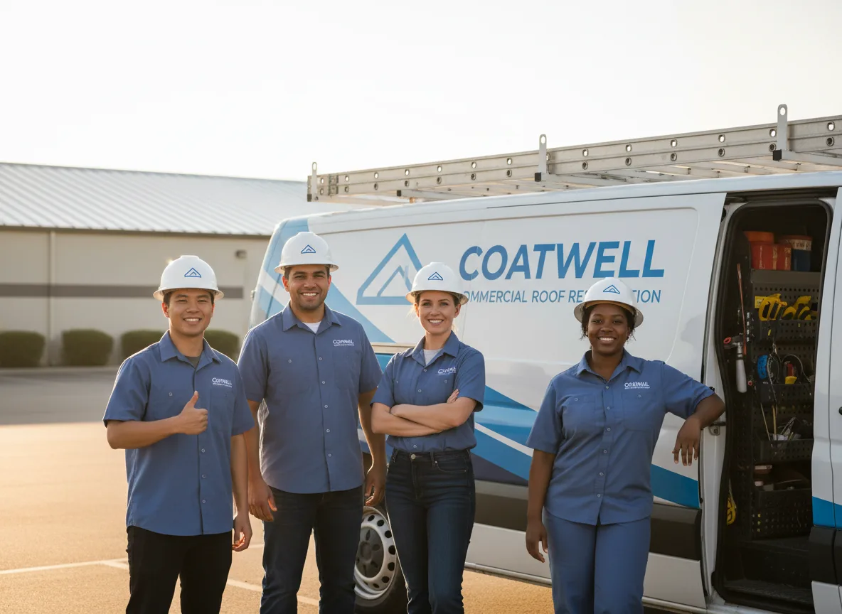 Commercial roof coating company in Prague, OK